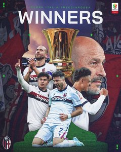 Bologna este câştigătoarea Cupei Italiei, după ce a învins în finală AC Milan. Este primul său trofeu după mai bine de cinci decenii