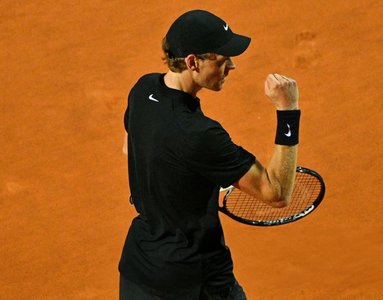 Jannik Sinner, în finală la Roma. Îl va înfrunta pe Alcaraz pentru trofeu