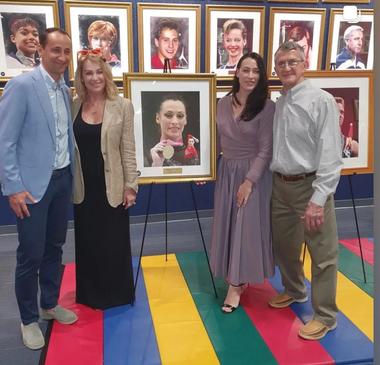 Gimnastică: Cătălina Ponor a fost primită în Gymnastics Hall of Fame, la Oklahoma, cu Nadia Comăneci alături