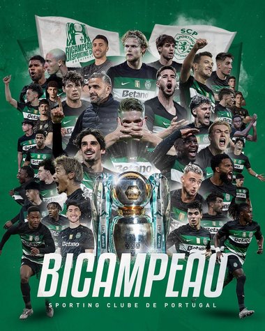 Sporting Lisabona, încoronată campioana Portugaliei pentru al doilea an consecutiv