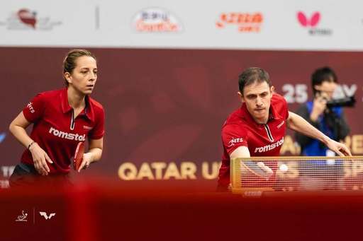 Tenis de masă: Elizabeta Samara şi Ovidiu Ionescu, în optimi la dublu mixt, la CM de la Doha
