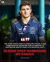Formula 1: Jack Doohan cere încetarea campaniei de hărţuire împotriva familiei sale după răspândirea unor ştiri false
