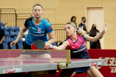 Tenis de masă: Şi Bernadette Szocs s-a calificat în sferturi la dublu