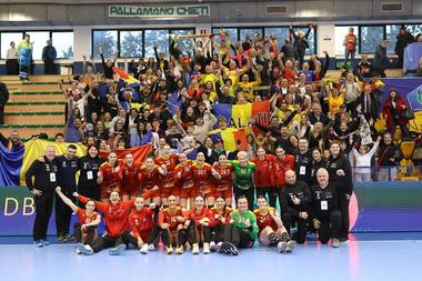 Handbal feminin: România, în grupă cu Danemarca, Croaţia şi Japonia, la Campionatul Mondial din Germania şi Olanda
