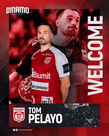 Handbal masculin: Campioana Dinamo Bucureşti l-a transferat pe Tom Pelayo, golgeterul primei ligi franceze