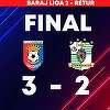 Chindia Târgovişte a fost condusă cu 2-0, dar a revenit şi s-a impus cu 3-2 în meciul cu CSC Dumbrăviţa şi astfel rămâne în Liga II