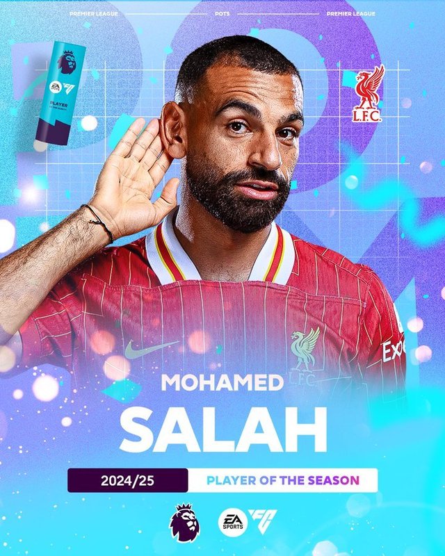 Mohamed Salah a fost desemnat cel mai bun jucător al sezonului în Premier League