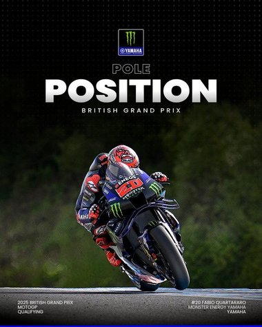 MotoGP: Pilotul francez Fabio Quartararo va pleca din pole position la Marele Premiu al Marii Britanii