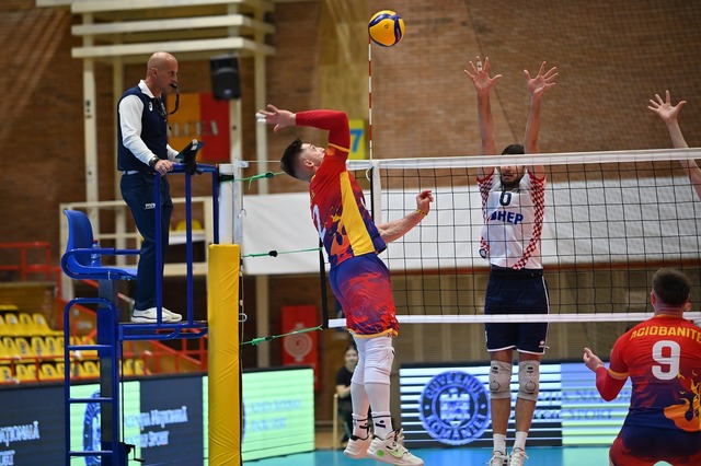 Volei masculin: România, două victorii în meciuri amicale cu Finlanda, în deplasare