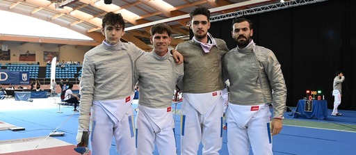 Scrimă: Medalie de bronz la Madrid pentru echipa masculină de sabie a României