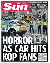 Presa britanică, după ce o maşină a intrat în mulţime la parada echipei Liverpool: „Cea mai neagră zi de la Hillsborough încoace”