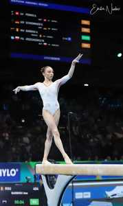 Gimnastică: Ana Bărbosu, medalie de argint la bârnă, la Campionatul European de la Leipzig; Denisa Golgotă, pe locul 8

