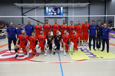 Volei masculin: România, victorie cu Slovacia şi în al doilea meci amical, la Mioveni