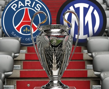 UPDATE - Finala Ligii Campionilor: PSG conduce Inter cu 2-0 la pauză / Performanţa românului Istvan Kovacs