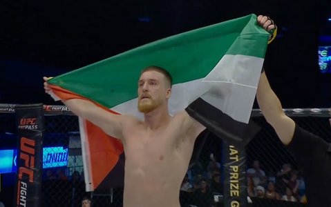MMA: Un luptător a strigat „Palestina liberă!” în faţa adversarului său israelian, pe care l-a învins - VIDEO