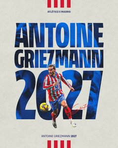 Antoine Griezmann şi-a prelungit contractul cu Atletico Madrid