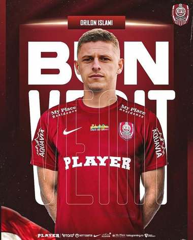 Superliga: CFR Cluj l-a transferat pe kosovarul Drilon Islami