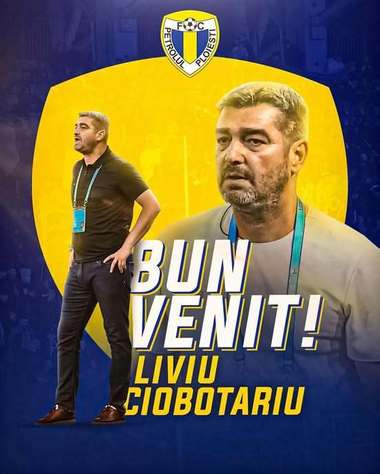 Superliga: Liviu Ciobotariu este noul antrenor al echipei Petrolul Ploieşti