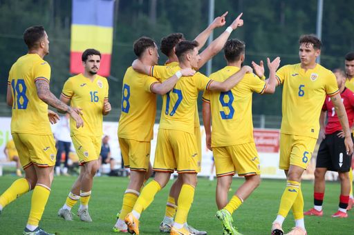Victorie în faţa Georgiei pentru naţionala de tineret, înaintea debutului la EURO