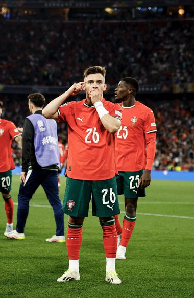 Pe urmele tatălui: Francisco Conceiçao a marcat contra Germaniei, la 25 de ani după ce Sergio Conceicao a înscris de trei ori împotriva Mannschaft