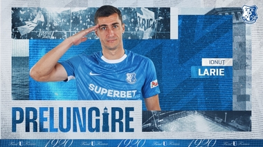 Superliga: Ionuţ Larie şi-a prelungit contractul cu Farul Constanţa