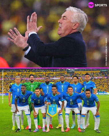 Carlo Ancelotti a debutat ca selecţioner al Braziliei în remiza cu Ecuador, scor 0-0