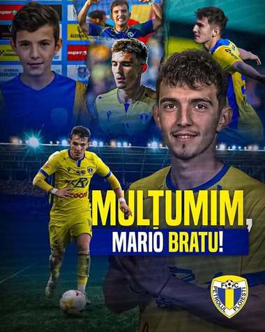 Mijlocaşul Mario Bratu pleacă de la Petrolul la Corvinul