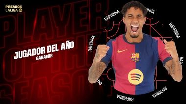 La Liga: Raphinha (FC Barcelona) a fost ​​ales cel mai bun jucător al sezonului