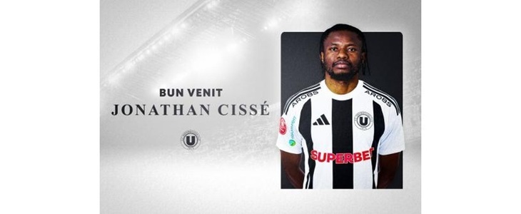 Jonathan Cisse va evolua la Universitatea Cluj