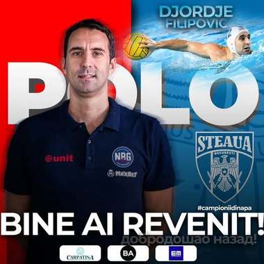 Polo: Sârbul Djordje Filipovic este noul antrenor al echipei Steaua