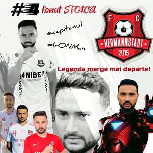 Superliga: Ionuţ Stoica şi-a prelungit contractul cu FC Hermannstadt