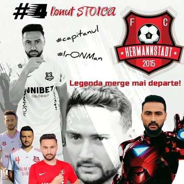 Superliga: Ionuţ Stoica şi-a prelungit contractul cu FC Hermannstadt