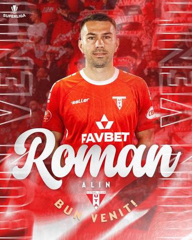 Alin Roman a semnat cu UTA Arad