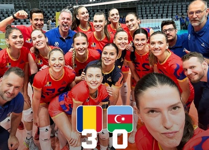 Volei feminin, Golden League: România a învins Azerbaidjan cu 3-0