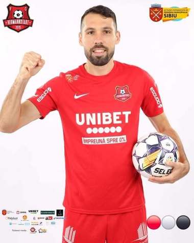 Superliga: Fundaşul central Valerică Găman pleacă de la FC Hermannstadt