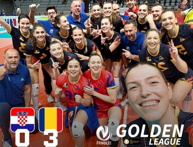 Volei feminin, Golden League: România, în Final Four după 3-0 cu Croaţia