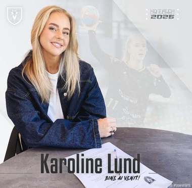 Handbal feminin: Interul stânga norvegian Karoline Lund a semnat cu SCM Râmnicu Vâlcea