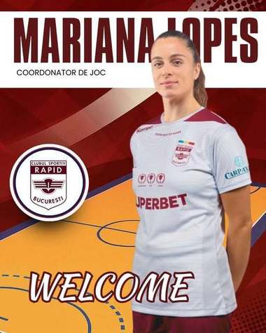 Handbal feminin: Portugheza Mariana Lopes va evolua la Rapid