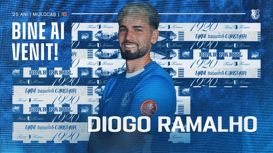 Superliga: Portughezul Diogo Ramalho este noul jucător al Farului