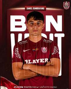 Superliga: Daniel Dumbravanu, internaţional moldovean, va juca la CFR Cluj