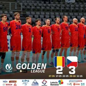 Volei masculin: România a suferit primul eşec în actuala ediţie a Golden League, scor 2-3 cu Cehia