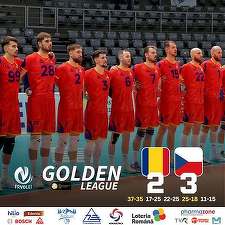 Volei masculin: România a suferit primul eşec în actuala ediţie a Golden League, scor 2-3 cu Cehia