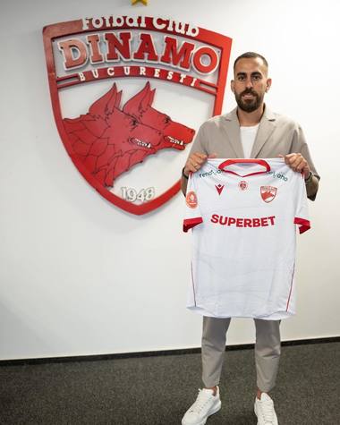 Superliga: Dinamo a anunţat plecarea lui Patrick Olsen şi aducerea lui Charalampos Kyriakou