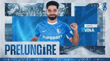 Superliga: Ionuţ Vînă şi-a prelungit contractul cu Farul Constanţa