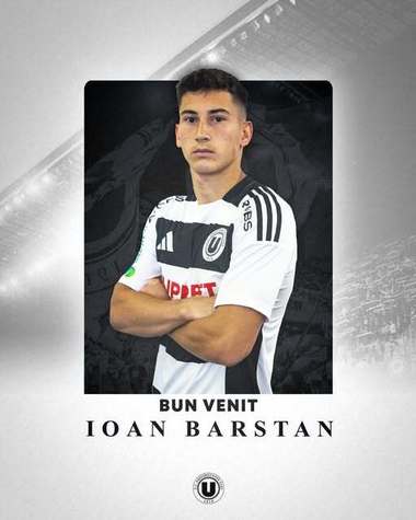 Superliga: Ioan Barstan, transferat de U Cluj de la CFR Cluj