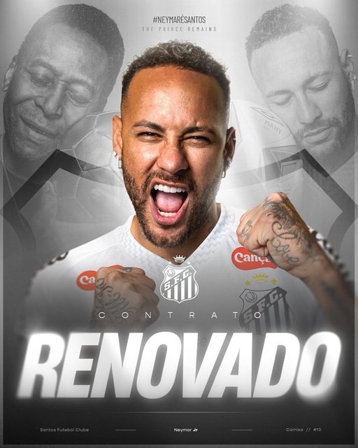 Neymar continuă aventura la Santos