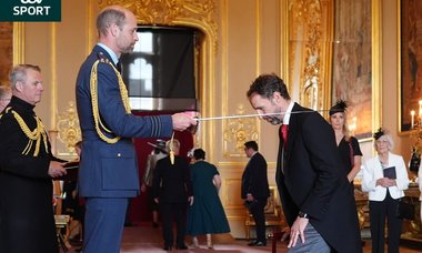 Fotbal: Gareth Southgate, fostul antrenor al Angliei, a fost înnobilat de Prinţul William