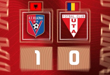 Fotbal – amical: Vllaznia Shkoder – UTA Arad 1-0