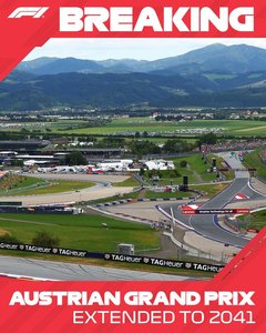 Marele Premiu al Austriei, în calendarul Formulei 1 până în 2041