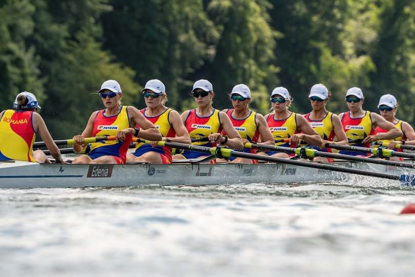 Canotaj: Trei medalii de aur şi două de argint pentru sportivii români la Cupa Mondială de la Lucerna